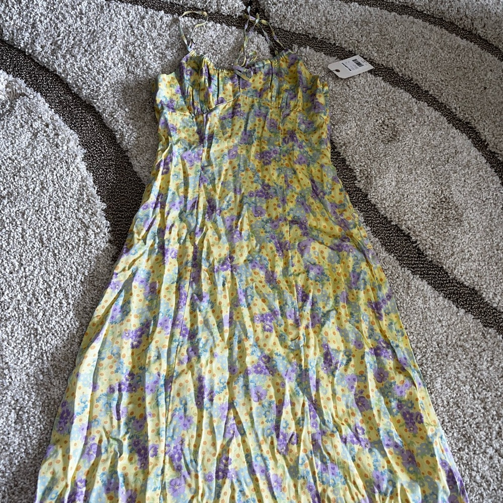 Floral midi dress